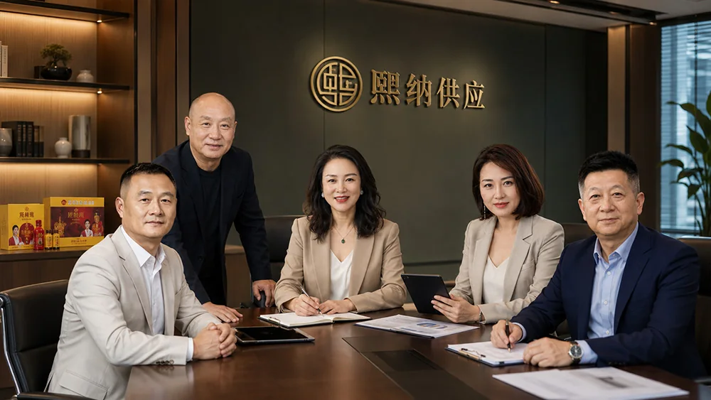 熙纳供应管理团队合影
